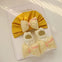 CB Yellow & Pink Cap and Booties Set CP5065A
